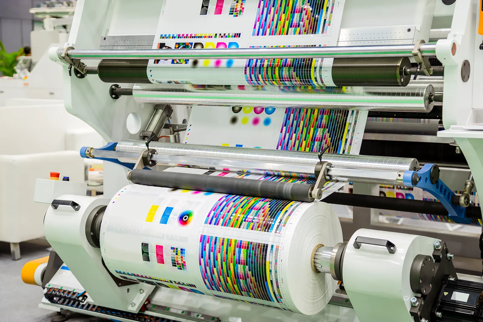 large offset printing-press